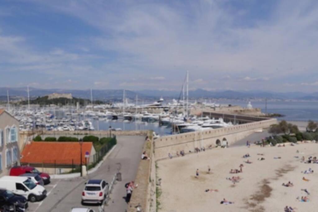Bord De Mer - Ac, Wifi, Chic, Sea View, Beach 2 Minutes Walk Антиб Экстерьер фото